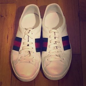 Gucci Ace Leather Sneaker
